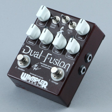 Wampler Tom Quayle Dual Fusion Overdrive Guitar Effects Pedal P-30553