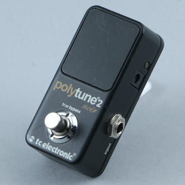 TC Electronic Polytune 2 Mini Noir Tuner Guitar Effects Pedal P-30562