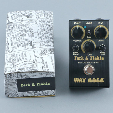 Way Huge Pork & Pickle Bass Overdrive & Fuzz Bass Guitar Effects Pedal P-30571