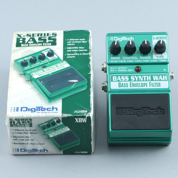 Digitech Bass Synth Wah Bass Guitar Effects Pedal P-30609