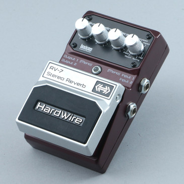 Digitech Hardwire RV-7 Stereo Reverb Guitar Effects Pedal P-30810