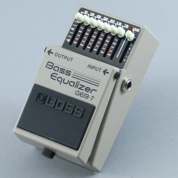 Boss GEB-7 Bass Equaizer Bass Guitar Effects Pedal P-30844