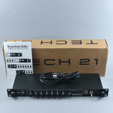 Tech 21 SansAmp RBI Bass Guitar Effects Preamp P-30886