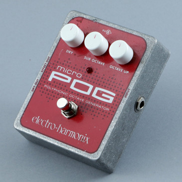 Electro-Harmonix Micro POG Octave Guitar Effects Pedal P-30903