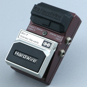 Digitech Hardwire RV-7 Stereo Reverb Guitar Effects Pedal P-30917
