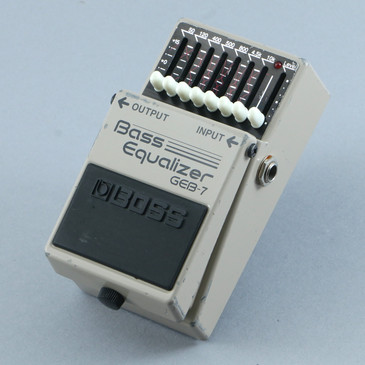 Boss GEB-7 Bass Equaizer Bass Guitar Effects Pedal P-30944
