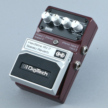 Digitech Hardwire RV-7 Stereo Reverb Guitar Effects Pedal P-30972