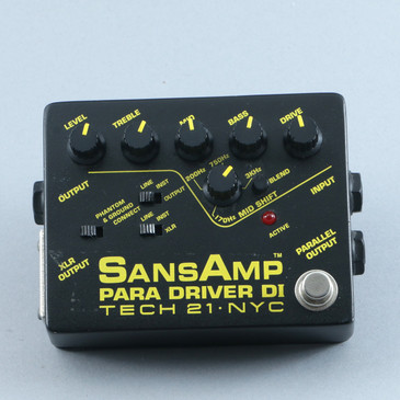 Tech 21 SansAmp Para Driver DI Guitar Effects Pedal P-30970