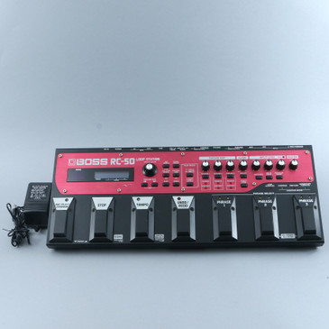 Boss RC-50 Loop Station Looper Guitar Effects Pedal P-30976