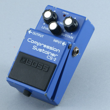 1983 Boss Japan CS-2 Compression Sustainer Guitar Effects Pedal P-30997