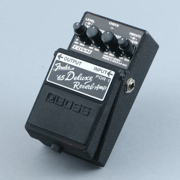 Boss FDR-1 '65 Deluxe Reverb Amp Overdrive Guitar Effects Pedal P-31110