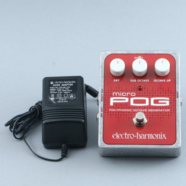 Electro-Harmonix Micro Pog Octave Guitar Effects Pedal P-31130