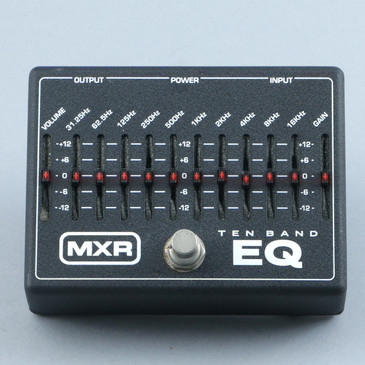 MXR M108 Ten Band Eq Equalizer Guitar Effects Pedal P-31136