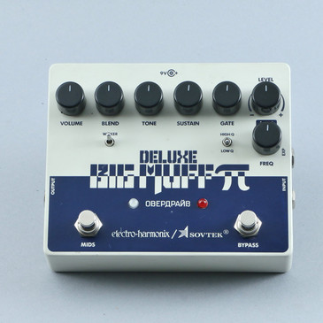 Electro-Harmonix Sovtek Deluxe Big Muff Pi Fuzz Guitar Effects Pedal P-31191