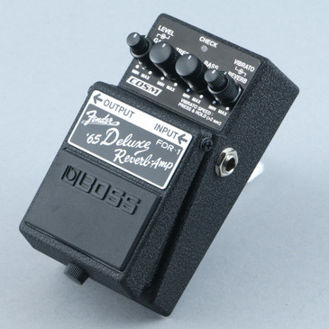 Boss FDR-1 '65 Deluxe Reverb Amp Overdrive Guitar Effects Pedal P-31202