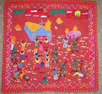 Art Embroidery Panel "La Violencia" #4