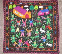 Art Embroidery Panel "La Violencia" #5