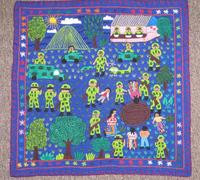 Art Embroidery Panel "La Violencia" #7