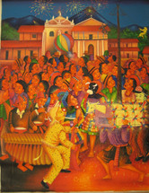 Antonio Coche Mendoza -- Fiesta Nocturna Atitlan