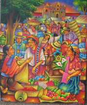 Antonio Coche Mendoza -- Mercado de Chichicastenango