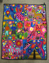 Chichicastenango Embroidery Panel #1
