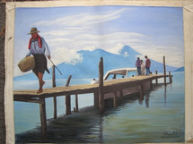 Feliciano Bal -- On Lake Atitlan