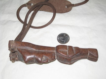 Maya Wood Slingshot #23 -- Human Maya Figure