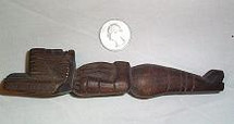 Maya Wood Slingshot #10 -- Maya Man Figure