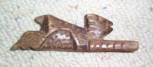 Maya Wood Slingshot #14 -- Animal figure