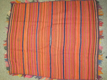 Bolivia Man's Poncho #2C