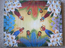 Elmer Cholotio -- Maya Girls, Vista de la Hormiga