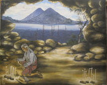 Francisco Sajvin -- Mayan Ceremony Lake Atitlan