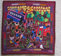 Art Embroidery Panel "Los Delincuentes"