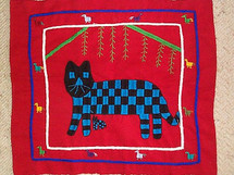 Santiago Atitlan Embroidery Panel #11