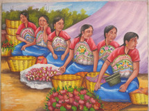 Orlando Peren -- Comolapa Women in the Market