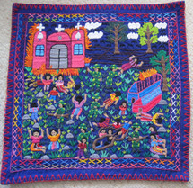 Art Embroidery Panel "La Violencia" #15