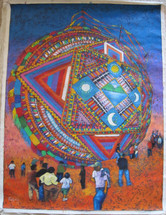 Felipe Ujpan Mendoza -- Flying the giant Kite
