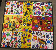Chichicastenango Embroidery Panel #7