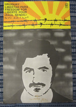 OSPAAAL 1977  --  Uruguay Libertad Freedom Liberte Raul Sendic