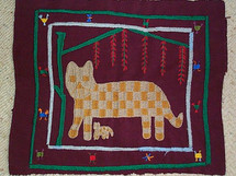 Santiago Atitlan Embroidery Panel #7