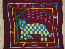 Santiago Atitlan Embroidery Panel #8