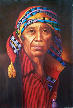 Juan Francisco Sisay -- Portrait of Juan Sisay