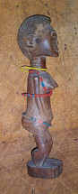 Ivory Coast, Old Baule Doll Figure