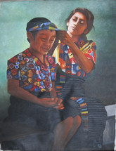 Benjamin Mendoza -- Two Maya Women