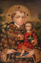 Saint Anthony with the Baby Jesus