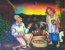 Jose A. Cortez -- "Birth of Baby God"