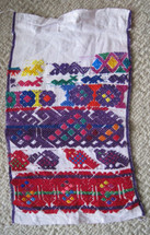 San Pedro Sacatepequez Cofradia cloth #1