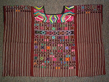 San Ildefonso Ixtuhuacan Huipil #2