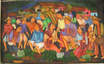 Jose Antonio pur Gonzalez -- Night Market in Santiago