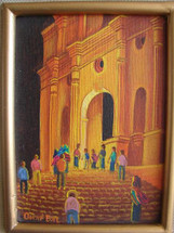 Omar Bal -- The Church at Chichicastenango #2